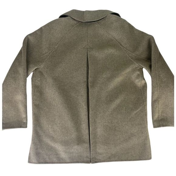 Banana Double Face Box Pleat Swing Coat - NWT - SZ Small - Picture 5 of 11